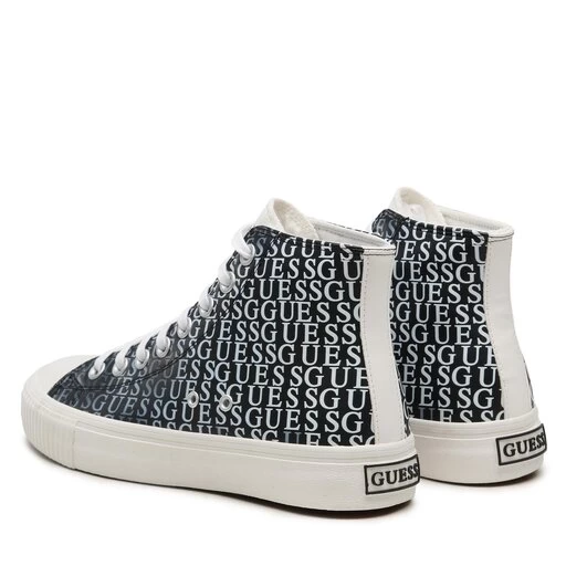 Sneakers Guess New Winners Mid FM6NWM FAL12 BLACK 3 Sneakers Guess New Winners Mid FM6NWM FAL12 BLACK – Image 3