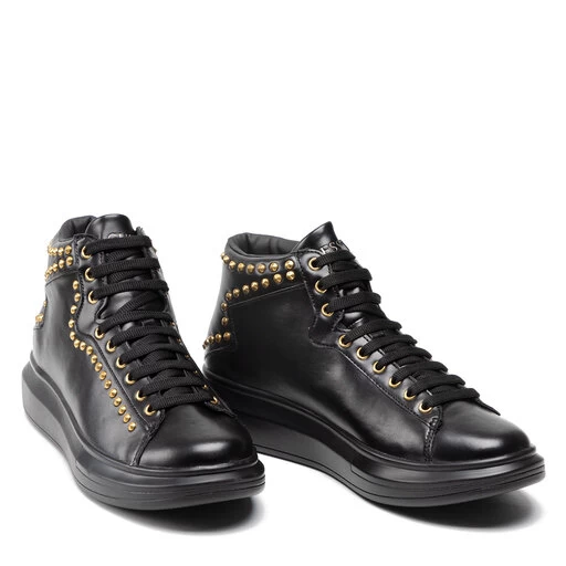 Sneakers Guess Salerno Mid Studs FM5SIS ELE12 BLACK 5 Sneakers Guess Salerno Mid Studs FM5SIS ELE12 BLACK – Image 5