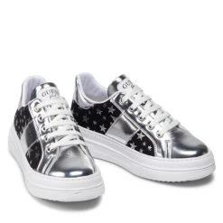 Sneakers Guess Wilma Star FJ5WIM FAB12 SILVE -Sneakers Urbaines Authentiques sneakers guess wilma star fj5wim fab12 silve 4