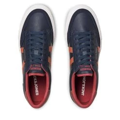 Jack & Jones Sneakers Jack&Jones 12215496 Navy Blazer 4149330 -Sneakers Urbaines Authentiques sneakers jack jones 12215496 navy blazer 4149330 2