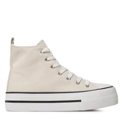 Sneakers Jenny Fairy WSS20468-01 Beige -Sneakers Urbaines Authentiques sneakers jenny fairy wss20468 01 beige 2