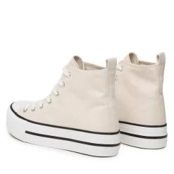 Sneakers Jenny Fairy WSS20468-01 Beige -Sneakers Urbaines Authentiques sneakers jenny fairy wss20468 01 beige 4