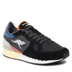 Sneakers KangaRoos Coil R1 Og Pop 47290 000 5017 Jet Black/Faded Blue