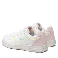 Sneakers KangaRoos K-Watch Scone 81118 000 0039 White/Soft Yellow -Sneakers Urbaines Authentiques sneakers kangaroos k watch scone 81118 000 0039 white soft yellow 1