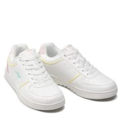 Sneakers KangaRoos K-Watch Scone 81118 000 0039 White/Soft Yellow -Sneakers Urbaines Authentiques sneakers kangaroos k watch scone 81118 000 0039 white soft yellow 2