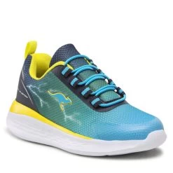 Sneakers KangaRoos Kq-Light 18898 000 4267 Dk Navy/Lime