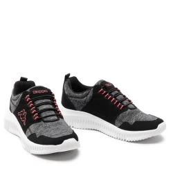 Sneakers Kappa 243147 Black/Pink 1122 -Sneakers Urbaines Authentiques sneakers kappa 243147 black pink 1122 4