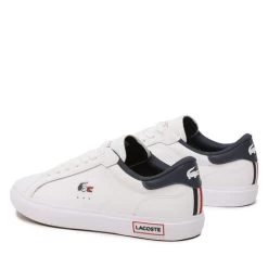 Sneakers Lacoste Powercourt Tri22 1 Sma 743SMA0034407 Wht/Nvy/Red -Sneakers Urbaines Authentiques sneakers lacoste powercourt tri22 1 sma 743sma0034407 wht nvy red 2