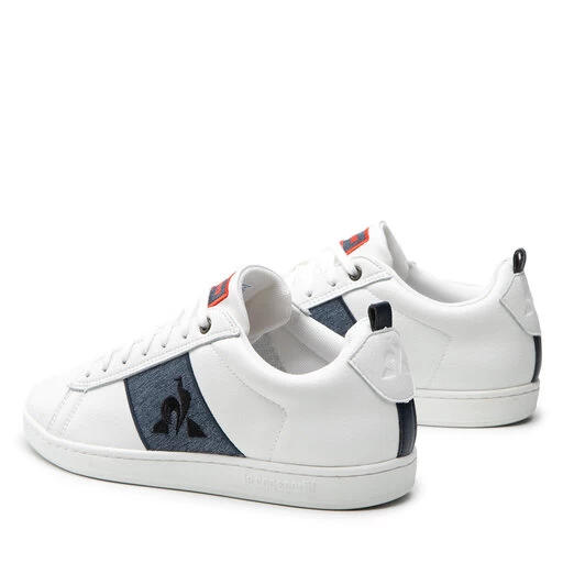Sneakers Le Coq Sportif Court Classic Workwear 2220191 Optical White/Dress Blue 3 Sneakers Le Coq Sportif Court Classic Workwear 2220191 Optical White/Dress Blue – Image 3
