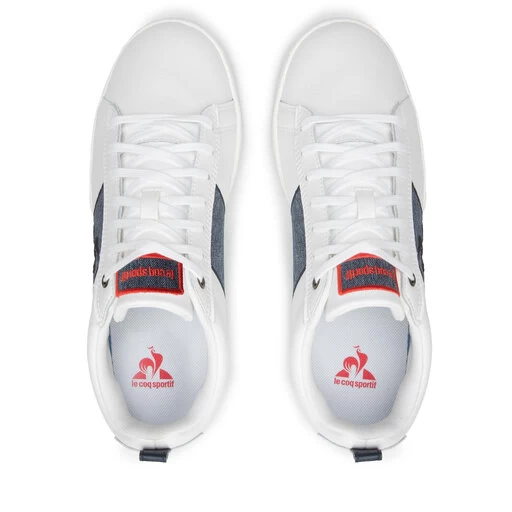 Sneakers Le Coq Sportif Court Classic Workwear 2220191 Optical White/Dress Blue 5 Sneakers Le Coq Sportif Court Classic Workwear 2220191 Optical White/Dress Blue – Image 5
