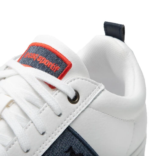 Sneakers Le Coq Sportif Court Classic Workwear 2220191 Optical White/Dress Blue 6 Sneakers Le Coq Sportif Court Classic Workwear 2220191 Optical White/Dress Blue – Image 6