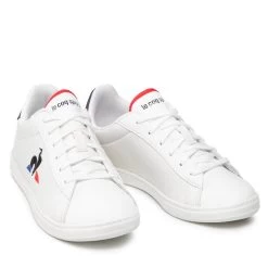 Sneakers Le Coq Sportif Courtset Gs 2210146 Optical White -Sneakers Urbaines Authentiques sneakers le coq sportif courtset gs 2210146 optical white 4