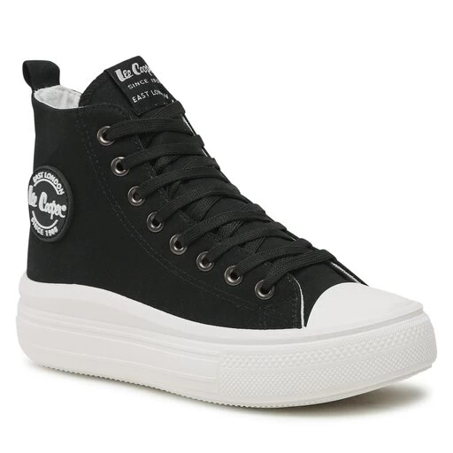 Sneakers Lee Cooper LCW-23-44-1629L Black/White 1 Sneakers Lee Cooper LCW-23-44-1629L Black/White