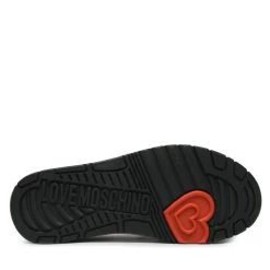 Sneakers LOVE MOSCHINO JA15426G1GIAO10A Mix Bianco/Nero -Sneakers Urbaines Authentiques sneakers love moschino ja15426g1giao10a mix bianco nero 3
