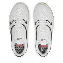 Sneakers LOVE MOSCHINO JA15426G1GIAO10A Mix Bianco/Nero -Sneakers Urbaines Authentiques sneakers love moschino ja15426g1giao10a mix bianco nero 4