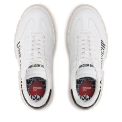 Sneakers LOVE MOSCHINO JA15666G1GIA110A Bianco/Nero -Sneakers Urbaines Authentiques sneakers love moschino ja15666g1gia110a bianco nero 4