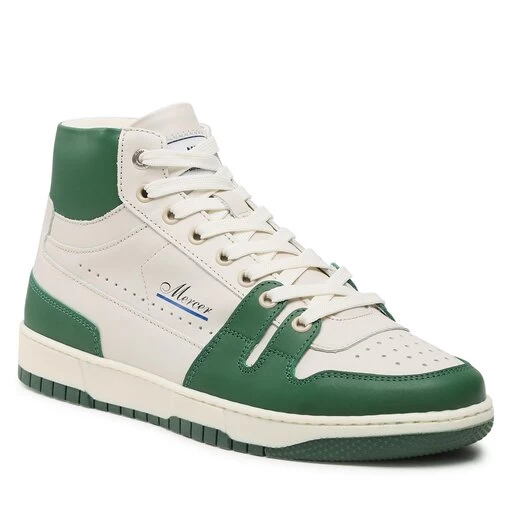 Sneakers Mercer Amsterdam The Brooklyn High ME231014 White/Green 154 1 Sneakers Mercer Amsterdam The Brooklyn High ME231014 White/Green 154