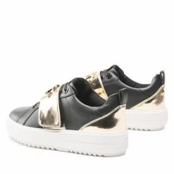 Sneakers MICHAEL Michael Kors Emmett Strap Lace Up 43F2EMFS5L Black -Sneakers Urbaines Authentiques sneakers michael michael kors emmett strap lace up 43f2emfs5l black 2