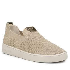 Sneakers MICHAEL Michael Kors Juno Knit Slip On 43R3JUFSAM Pale Gold