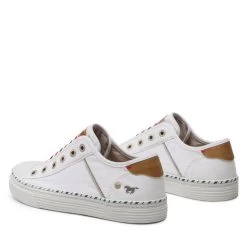 Sneakers Mustang 1376-402-1 Weiss -Sneakers Urbaines Authentiques sneakers mustang 1376 402 1 weiss 2