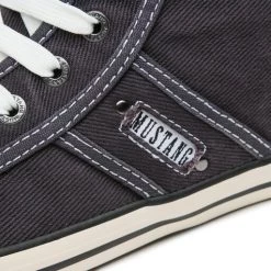 Sneakers Mustang 4058-505-9 Schwarz -Sneakers Urbaines Authentiques sneakers mustang 4058 505 9 schwarz 4