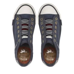 Sneakers Mustang 5024-402-841 Jeansblau -Sneakers Urbaines Authentiques sneakers mustang 5024 402 841 jeansblau 4
