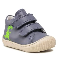 Sneakers Naturino Cocoon 0012016643.01.1C54 Celeste/Yellow Fluo