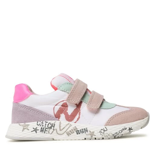 Sneakers Naturino Naturino Jesko Vl. 0012015885.20.1M18 S Cipria/White/Lavender 2 Sneakers Naturino Naturino Jesko Vl. 0012015885.20.1M18 S Cipria/White/Lavender – Image 2