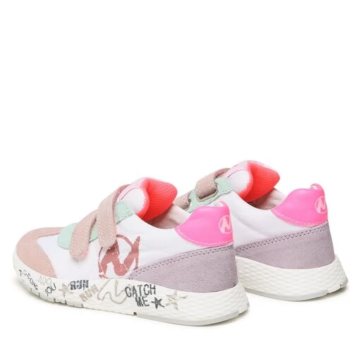 Sneakers Naturino Naturino Jesko Vl. 0012015885.20.1M18 S Cipria/White/Lavender 3 Sneakers Naturino Naturino Jesko Vl. 0012015885.20.1M18 S Cipria/White/Lavender – Image 3