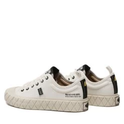 Sneakers Palladium Palla Ace Lo Supply 78571-116-M Star White -Sneakers Urbaines Authentiques sneakers palladium palla ace lo supply 78571 116 m star white 2
