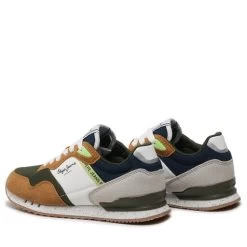 Sneakers Pepe Jeans London B May PBS30553 Army 716 -Sneakers Urbaines Authentiques sneakers pepe jeans london b may pbs30553 army 716 2