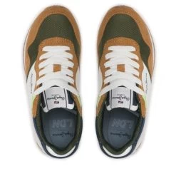 Sneakers Pepe Jeans London B May PBS30553 Army 716 -Sneakers Urbaines Authentiques sneakers pepe jeans london b may pbs30553 army 716 4