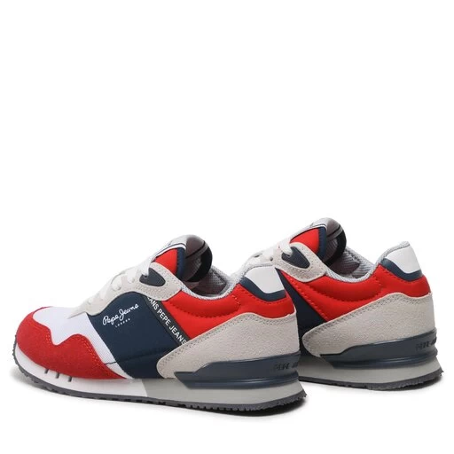 Sneakers Pepe Jeans London B May PBS30553 Red 255 3 Sneakers Pepe Jeans London B May PBS30553 Red 255 – Image 3