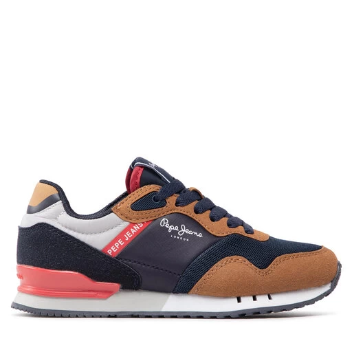 Sneakers Pepe Jeans London One Basic B PBS30540 Cognac 879 2 Sneakers Pepe Jeans London One Basic B PBS30540 Cognac 879 – Image 2