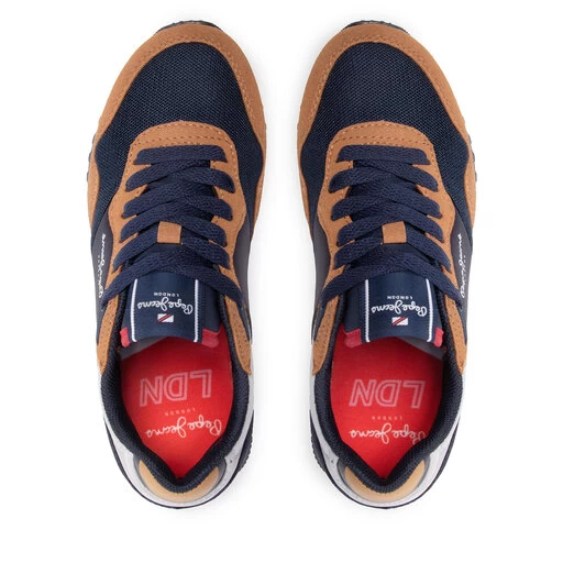 Sneakers Pepe Jeans London One Basic B PBS30540 Cognac 879 5 Sneakers Pepe Jeans London One Basic B PBS30540 Cognac 879 – Image 5