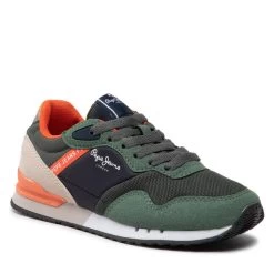 Sneakers Pepe Jeans London One Basic B PBS30540 Khaki Green 765