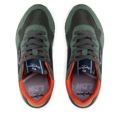 Sneakers Pepe Jeans London One Basic B PBS30540 Khaki Green 765 -Sneakers Urbaines Authentiques sneakers pepe jeans london one basic b pbs30540 khaki green 765 4