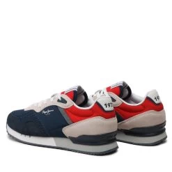 Sneakers Pepe Jeans London One M PMS30934 Navy 595 -Sneakers Urbaines Authentiques sneakers pepe jeans london one m pms30934 navy 595 2