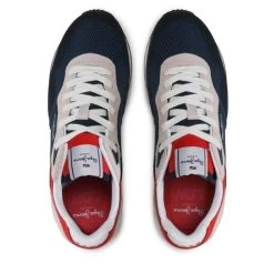 Sneakers Pepe Jeans London One M PMS30934 Navy 595 -Sneakers Urbaines Authentiques sneakers pepe jeans london one m pms30934 navy 595 4