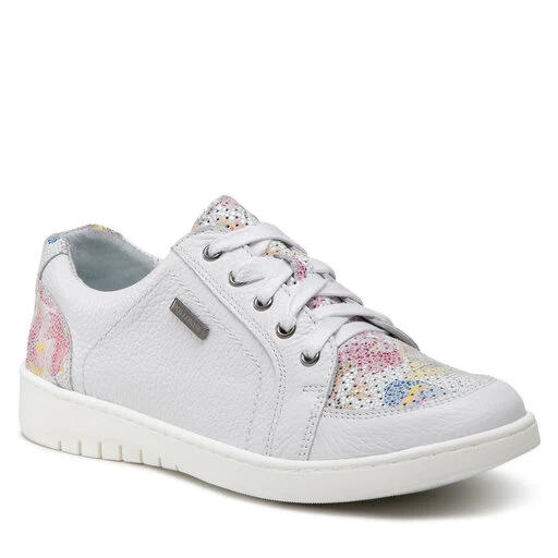 Sneakers Pollonus 5-1163-006 Biały Floter/Kwiaty 334 1 Sneakers Pollonus 5-1163-006 Biały Floter/Kwiaty 334