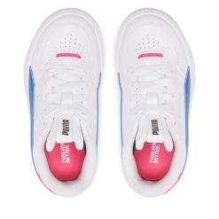 Sneakers Puma Karmen Rebelle Ps 388421 04 White/Victoria Blue/Silver -Sneakers Urbaines Authentiques sneakers puma karmen rebelle ps 388421 04 white victoria blue silver 4