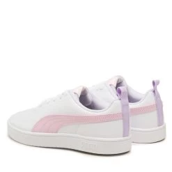 Sneakers Puma Rickie Jr 384311 15 White/Pearl Pink/Vivi Violet -Sneakers Urbaines Authentiques sneakers puma rickie jr 384311 15 white pearl pink vivi violet 2