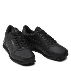 Sneakers Puma St Runner V3 L Jr 384904 01 Puma Black/Puma Black -Sneakers Urbaines Authentiques sneakers puma st runner v3 l jr 384904 01 puma black puma black 4