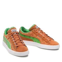 Sneakers Puma Suede Minecraft 386290 01 Friar Brown/Fern Green -Sneakers Urbaines Authentiques sneakers puma suede minecraft 386290 01 friar brown fern green 4