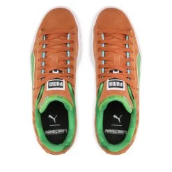 Sneakers Puma Suede Minecraft 386290 01 Friar Brown/Fern Green -Sneakers Urbaines Authentiques sneakers puma suede minecraft 386290 01 friar brown fern green 5