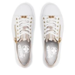 Sneakers Rieker N5932-80 Weiss 11 Sneakers Rieker N5932-80 Weiss -Sneakers Urbaines Authentiques sneakers rieker n5932 80 weiss 5