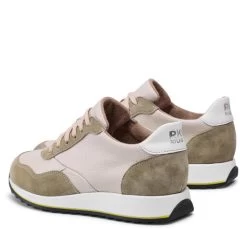 Sneakers Ryłko D1RM2 Oliwkowy/Krem/Biały 1RZ -Sneakers Urbaines Authentiques sneakers rylko d1rm2 oliwkowy krem bialy 1rz 2