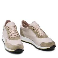 Sneakers Ryłko D1RM2 Oliwkowy/Krem/Biały 1RZ -Sneakers Urbaines Authentiques sneakers rylko d1rm2 oliwkowy krem bialy 1rz 4