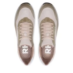 Sneakers Ryłko D1RM2 Oliwkowy/Krem/Biały 1RZ -Sneakers Urbaines Authentiques sneakers rylko d1rm2 oliwkowy krem bialy 1rz 5