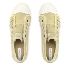 Sneakers S.Oliver 5-24635-30 Soft Yellow 619 -Sneakers Urbaines Authentiques sneakers s oliver 5 24635 30 soft yellow 619 4